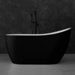 Bta 1507 White 54 Acrylic Freestanding Tub, B 0006 54 X 29 Freestanding Soaking Bathtub